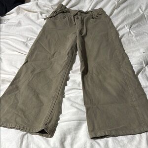 Girls wide leg jeans